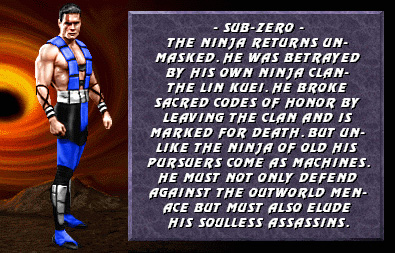 SUB-ZERO Battles in Mortal Kombat 3 (PC Mugen) 100% Difficulty  SUB-ZERO  Battles in Mortal Kombat 3 (PC Mugen) 100% Difficulty The ninja returns-  unmasked. Betrayed by his own clan, the Lin