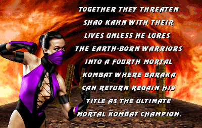 Baraka and Mileena, Baraka and Mileena are fictional charac…